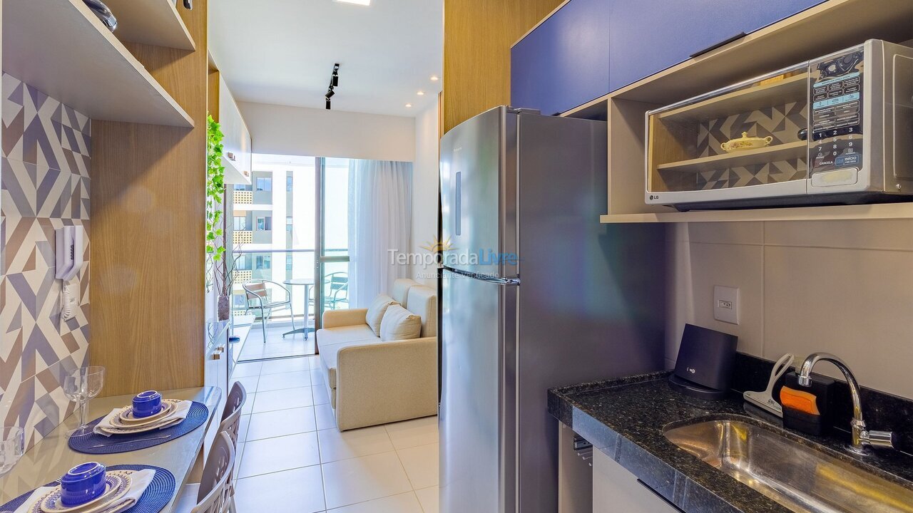 Apartamento para aluguel de temporada em Ipojuca (Praia de Muro Alto)