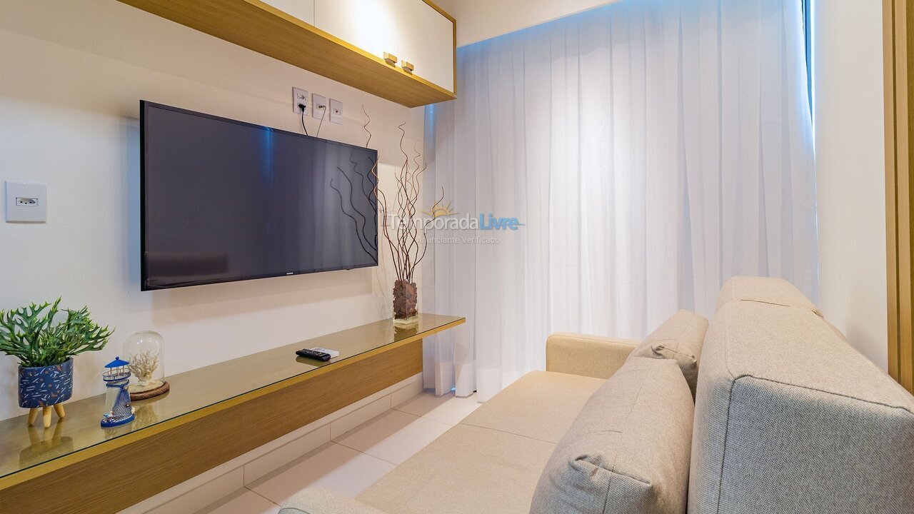 Apartamento para aluguel de temporada em Ipojuca (Praia de Muro Alto)