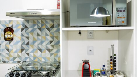 Cantinho com 2 Quartos na Praça Pôr do Sol