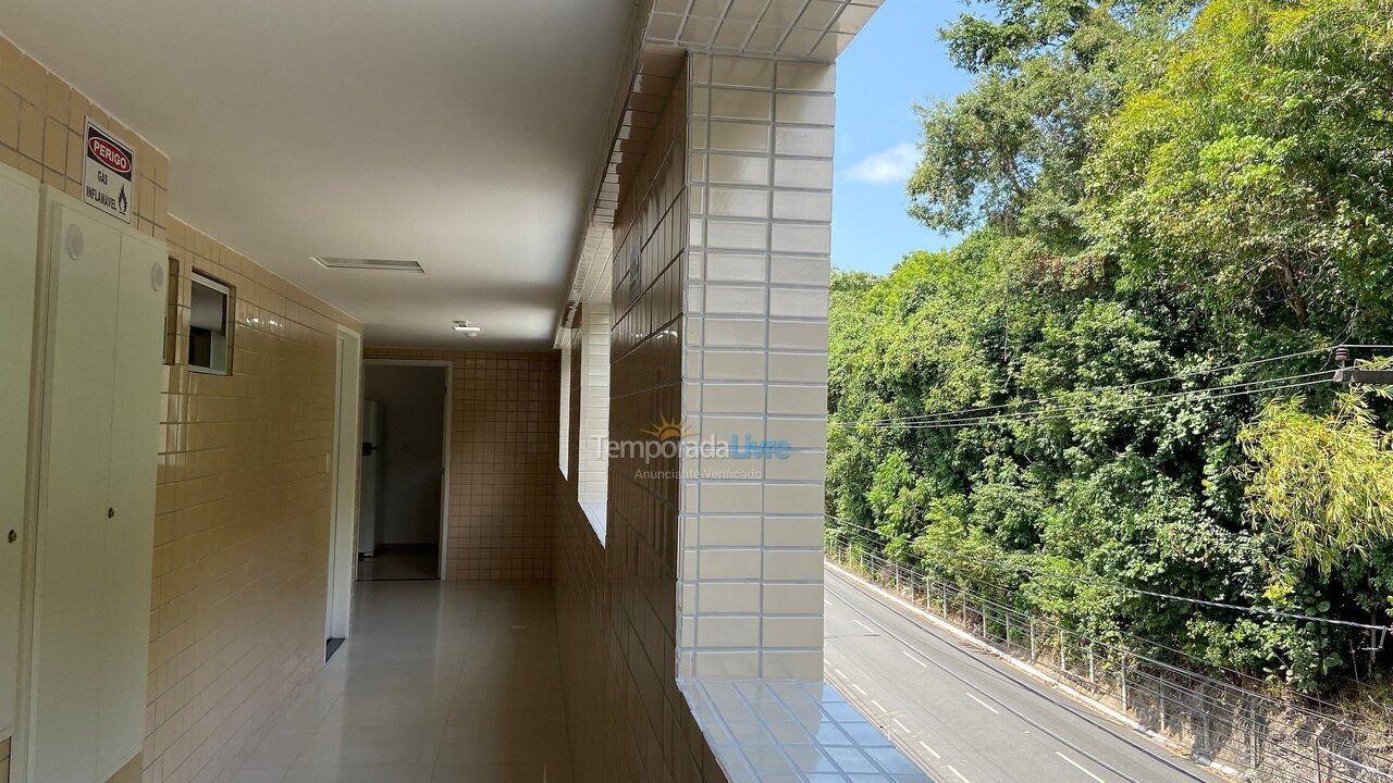 Apartamento para aluguel de temporada em João Pessoa (Cabo Branco)