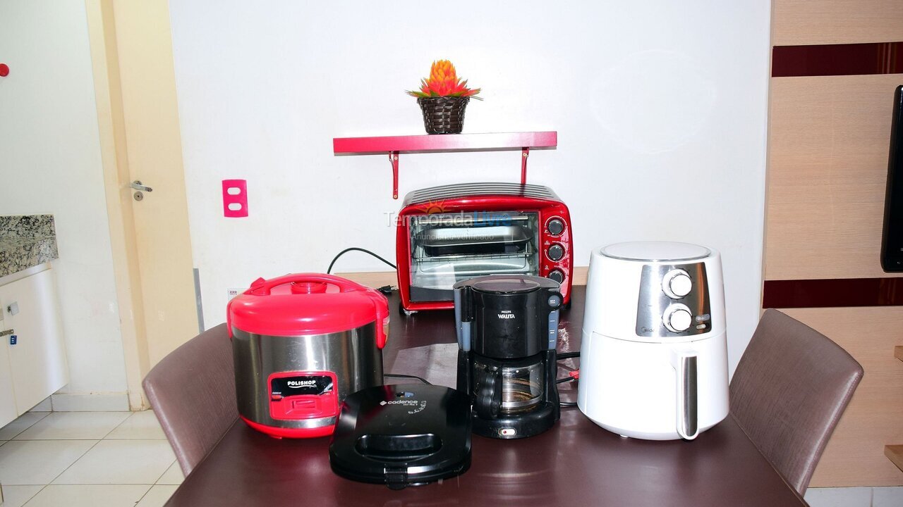 Apartment for vacation rental in Caldas Novas (Lagoa Quente)