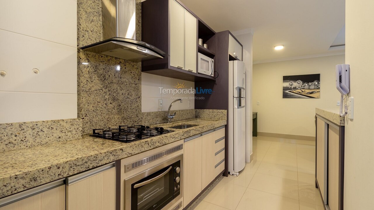 Apartamento para alquiler de vacaciones em Bombinhas (Praia de Quatro Ilhas)