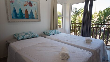 Carpediem - Duplex Encantador y Equipado en Solar Água Pipa