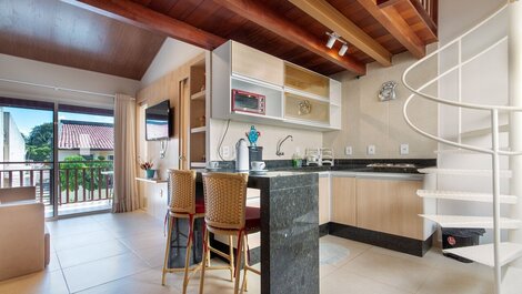 Cozy and practical flat at Solar Água Pipa by Carpediem