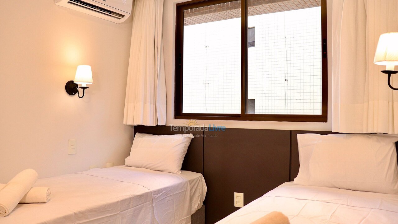 Apartamento para aluguel de temporada em João Pessoa (Pb Praia de Cabo Branco)