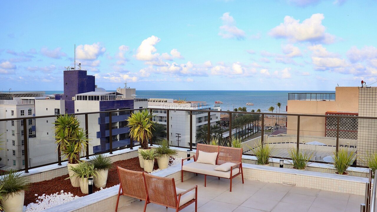 Apartamento para aluguel de temporada em João Pessoa (Pb Praia de Cabo Branco)