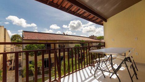 Cozy and practical flat at Solar Água Pipa by Carpediem