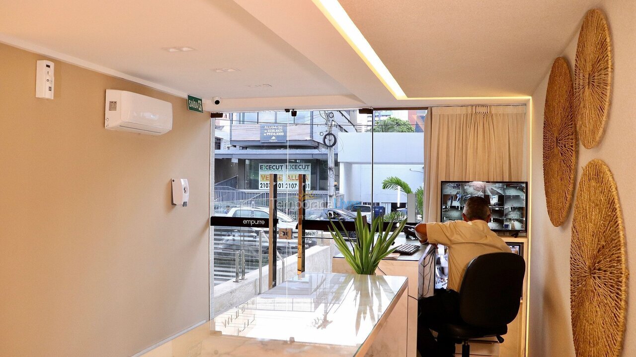 Apartamento para aluguel de temporada em João Pessoa (Pb Praia de Cabo Branco)