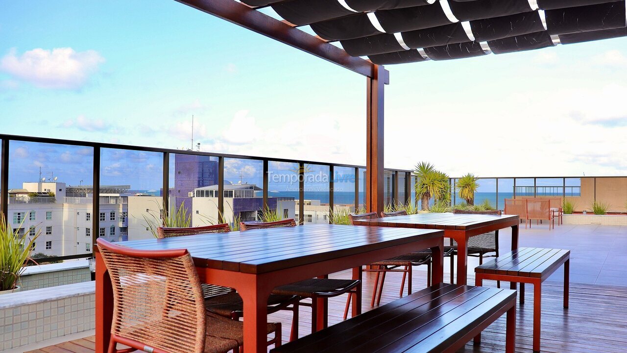Apartamento para aluguel de temporada em João Pessoa (Pb Praia de Cabo Branco)