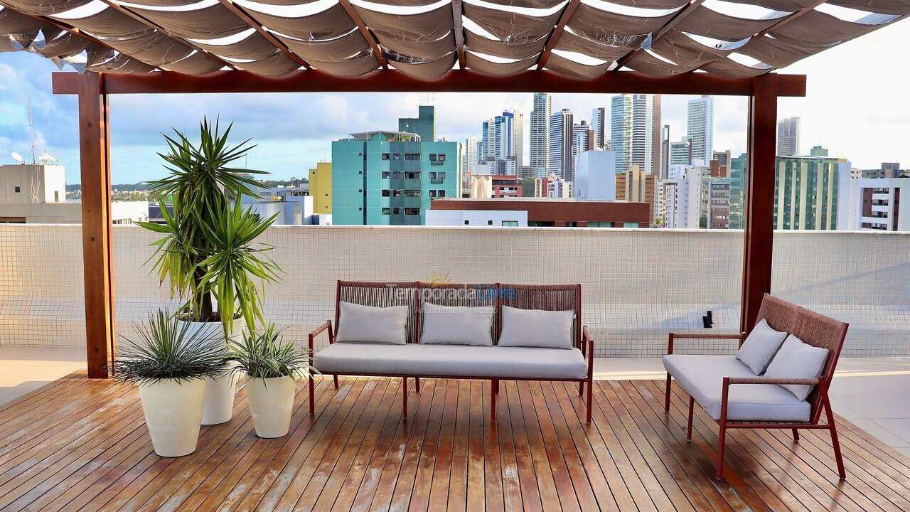 Apartamento para aluguel de temporada em João Pessoa (Pb Praia de Cabo Branco)