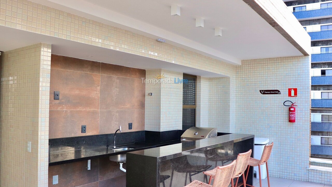 Apartamento para aluguel de temporada em João Pessoa (Pb Praia de Cabo Branco)