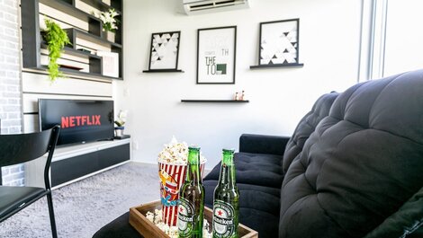 Ótima Localização, Aconchegante, Piscina, Academia