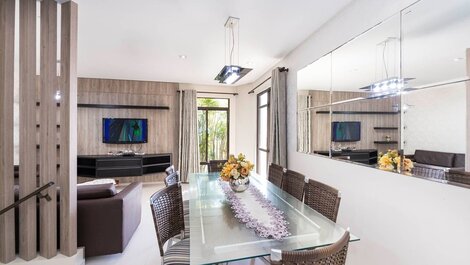 TRIPLEX WITH POOL FACING THE SEA 🏊🏻‍♂️🌊☀️ 04 ROOMS, 10 PEOPLE IN BOMBAS