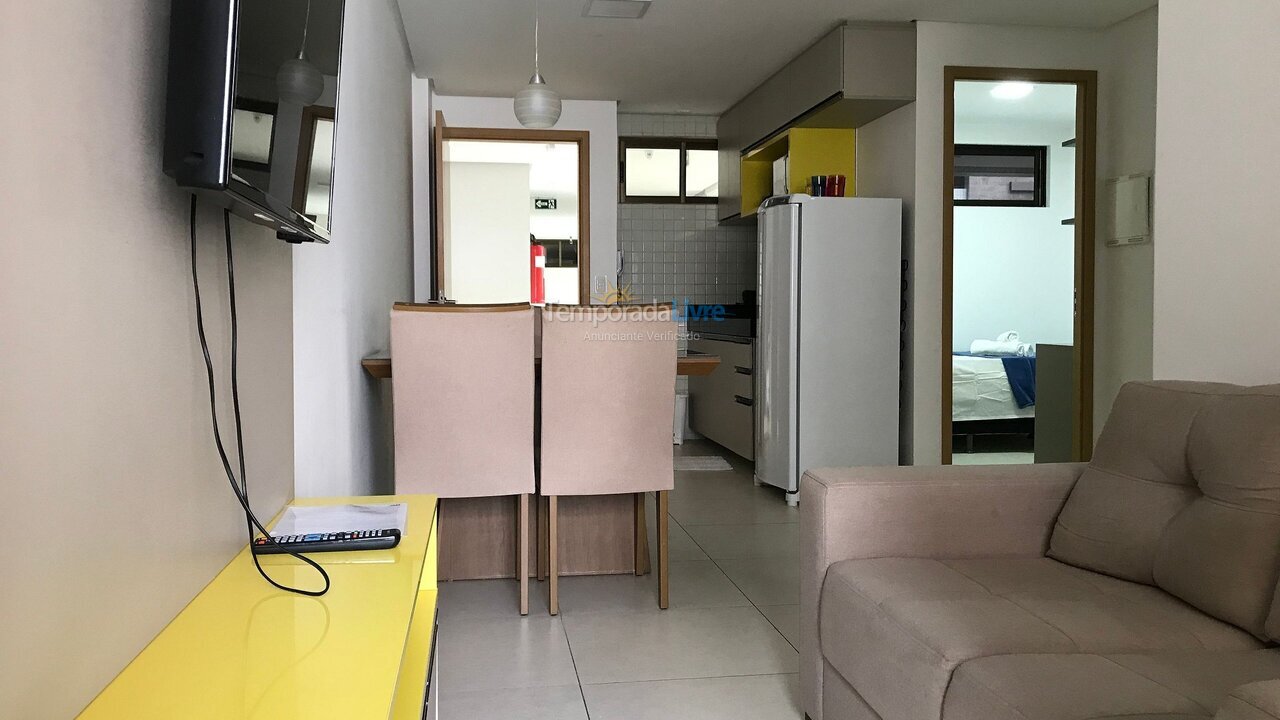 Apartamento para aluguel de temporada em João Pessoa (Tambaú)