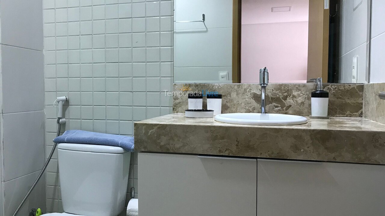 Apartamento para aluguel de temporada em João Pessoa (Tambaú)