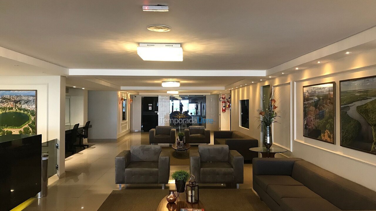 Apartamento para aluguel de temporada em João Pessoa (Cabo Branco)