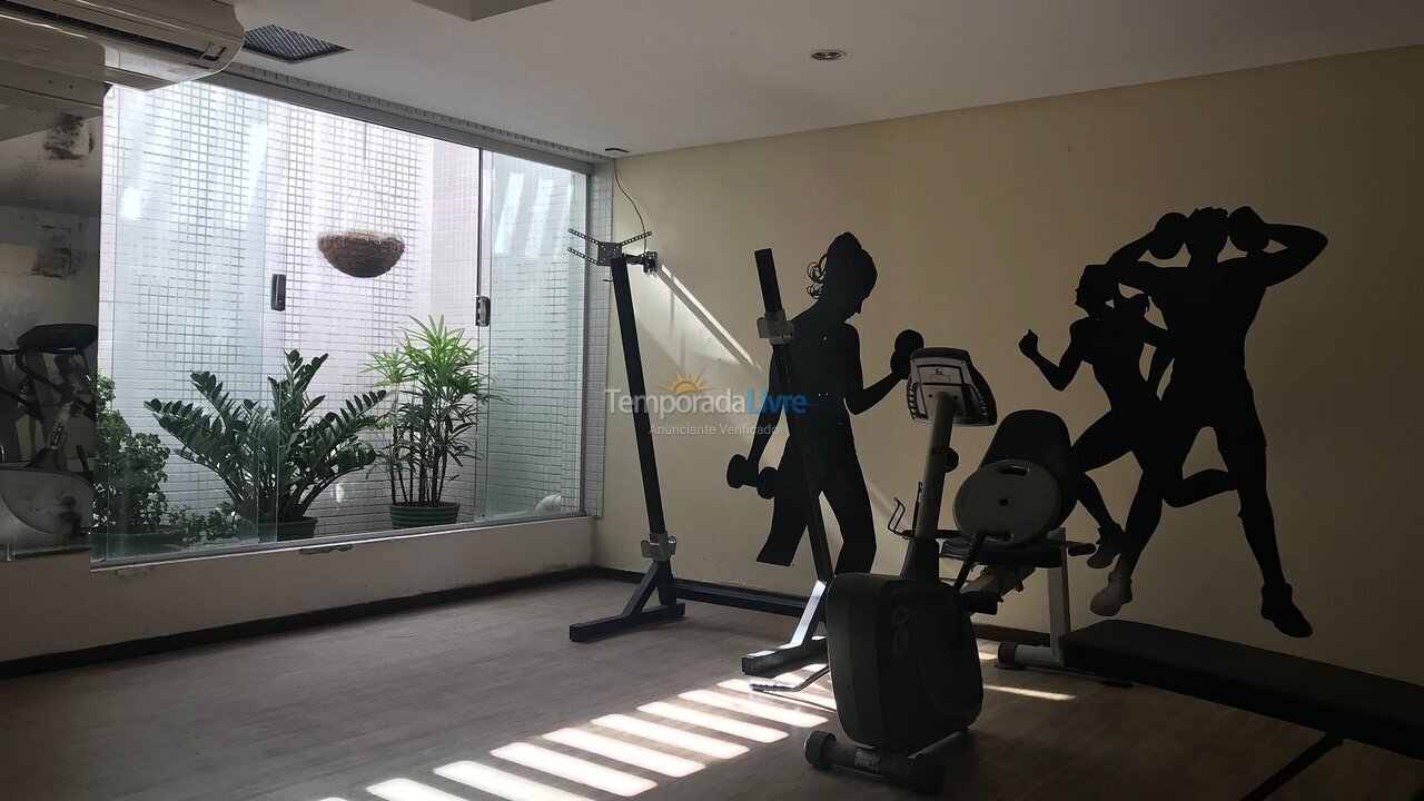 Apartamento para aluguel de temporada em João Pessoa (Tambaú)