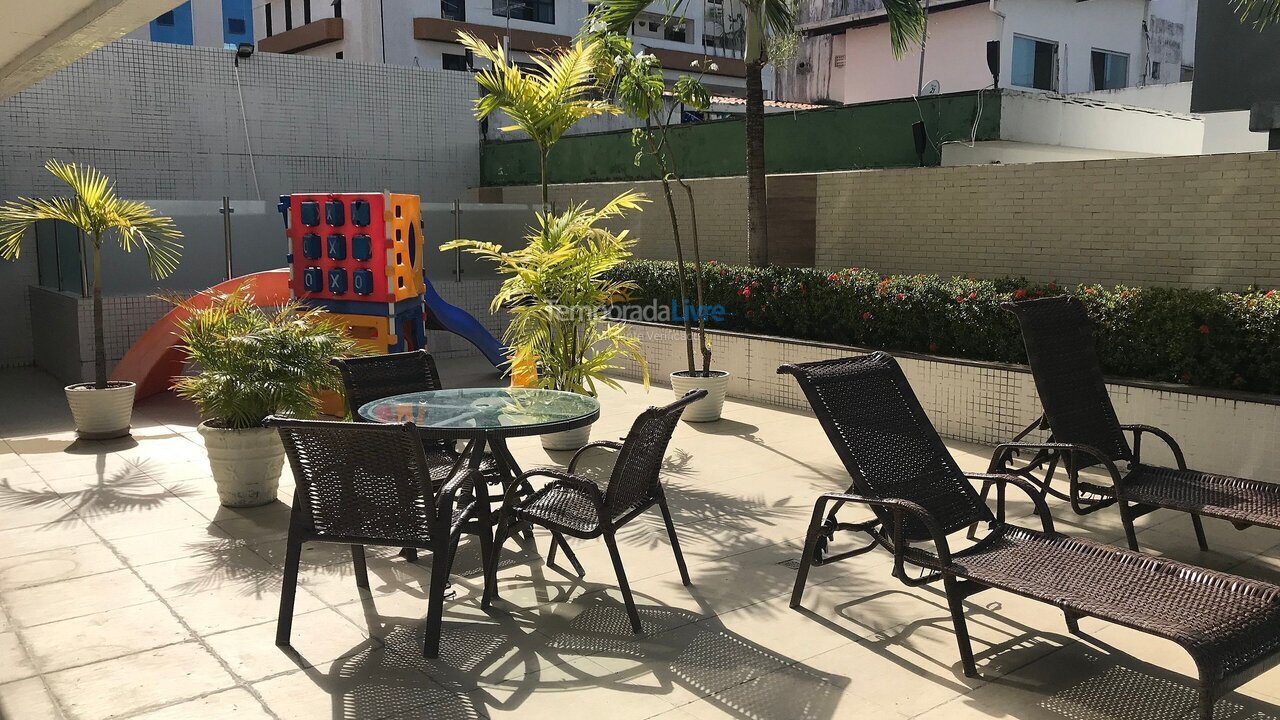 Apartamento para aluguel de temporada em João Pessoa (Tambaú)