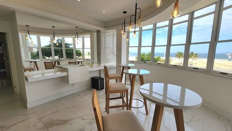 LUXOBRASIL #RJ38 Copacabana Apartment 03 Bedrooms Oceanfront...