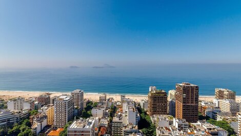 Cobertura com 3 quartos e com a melhor vista do Rio de Janeiro para...
