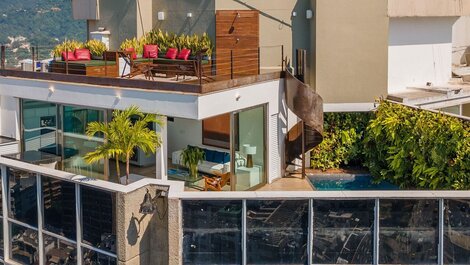 Cobertura com 3 quartos e com a melhor vista do Rio de Janeiro para...