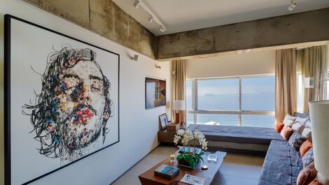 Cobertura com 3 quartos e com a melhor vista do Rio de Janeiro para...