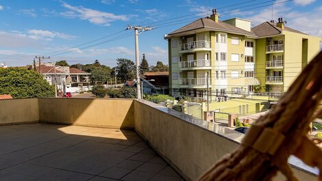 Apto 205 Aconchegante com Grande Varanda