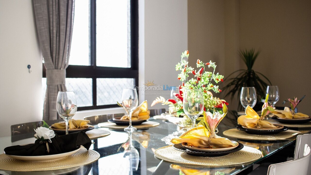 Apartamento para aluguel de temporada em João Pessoa (Pb Praia de Cabo Branco)