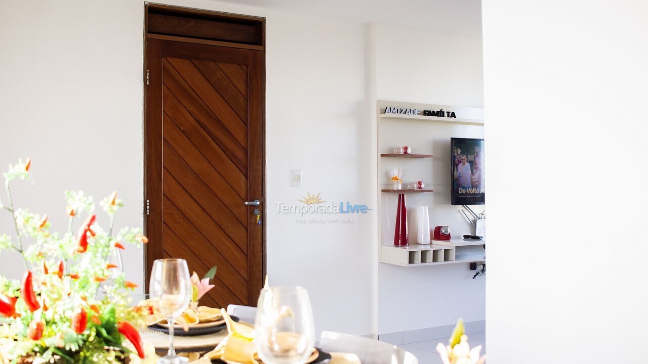 Apartamento para aluguel de temporada em João Pessoa (Pb Praia de Cabo Branco)