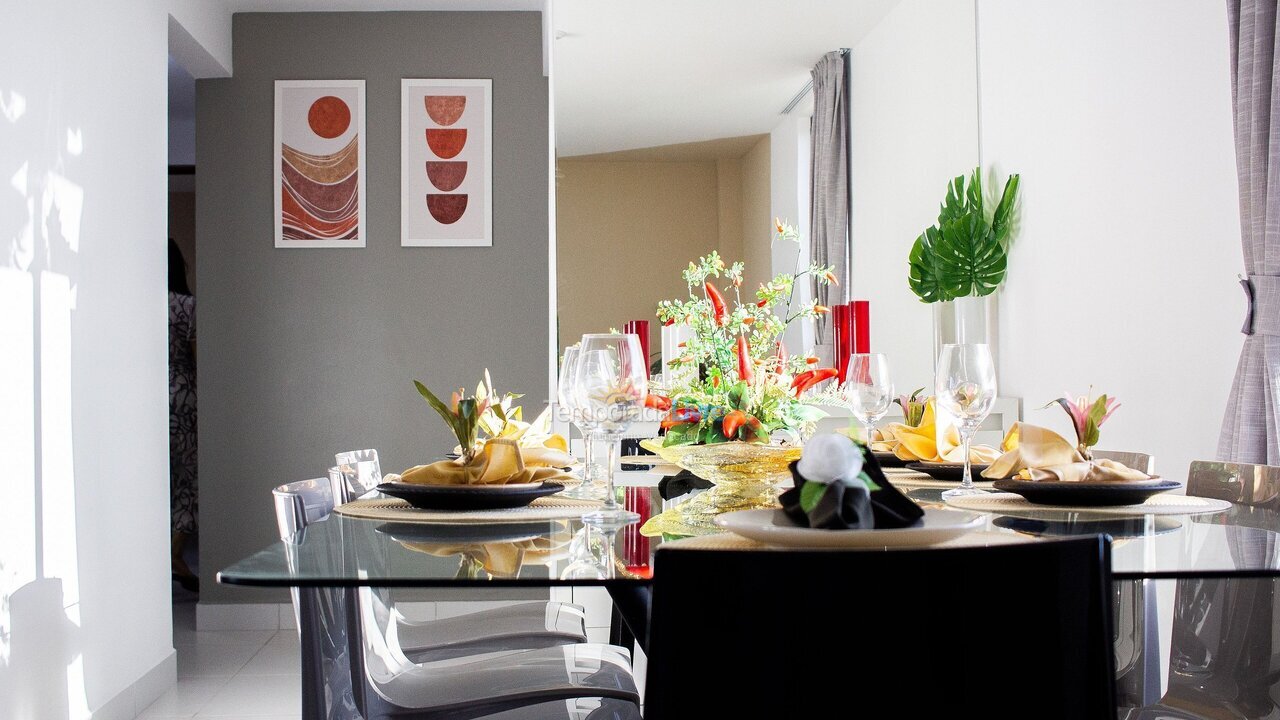 Apartamento para aluguel de temporada em João Pessoa (Pb Praia de Cabo Branco)