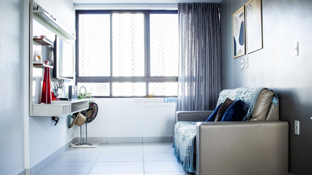 Apartamento para aluguel de temporada em João Pessoa (Pb Praia de Cabo Branco)