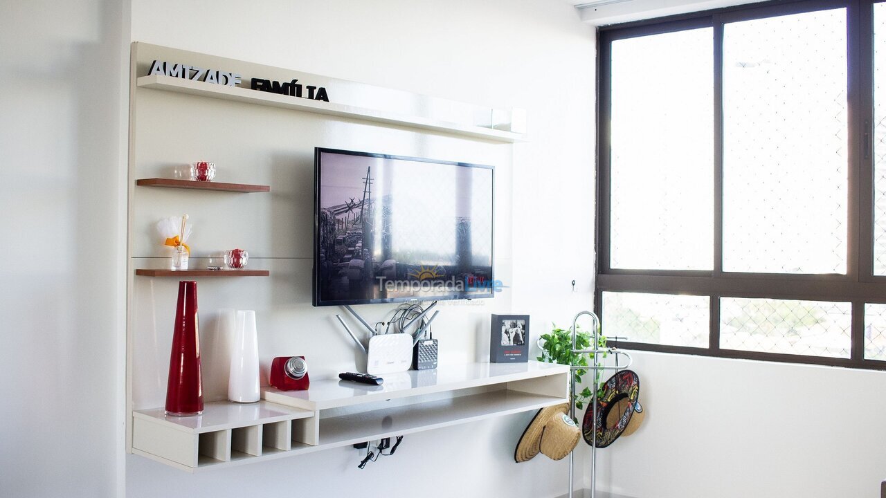 Apartamento para aluguel de temporada em João Pessoa (Pb Praia de Cabo Branco)