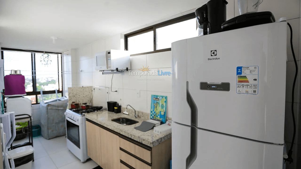 Apartamento para aluguel de temporada em João Pessoa (Pb Praia de Cabo Branco)