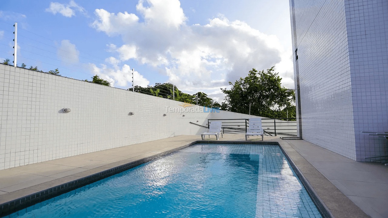 Apartamento para aluguel de temporada em João Pessoa (Pb Praia de Cabo Branco)