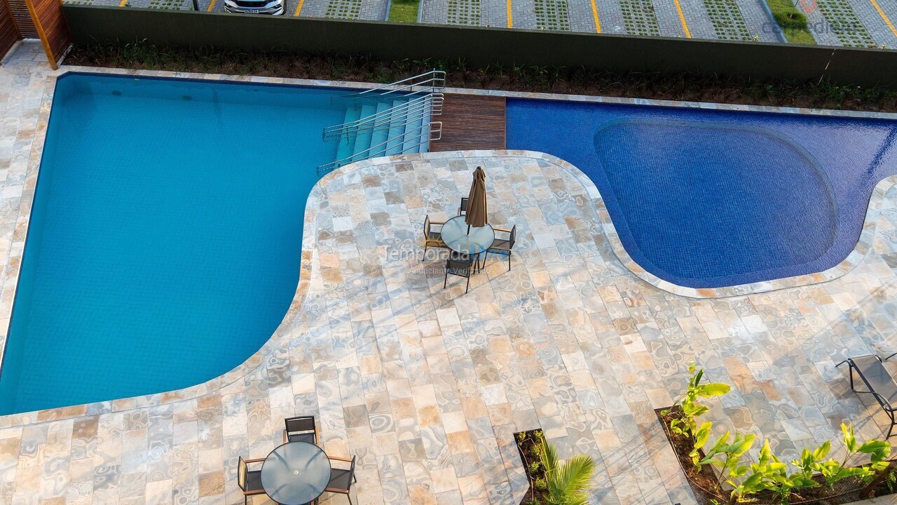 Apartamento para aluguel de temporada em Ipojuca (Praia de Muro Alto)