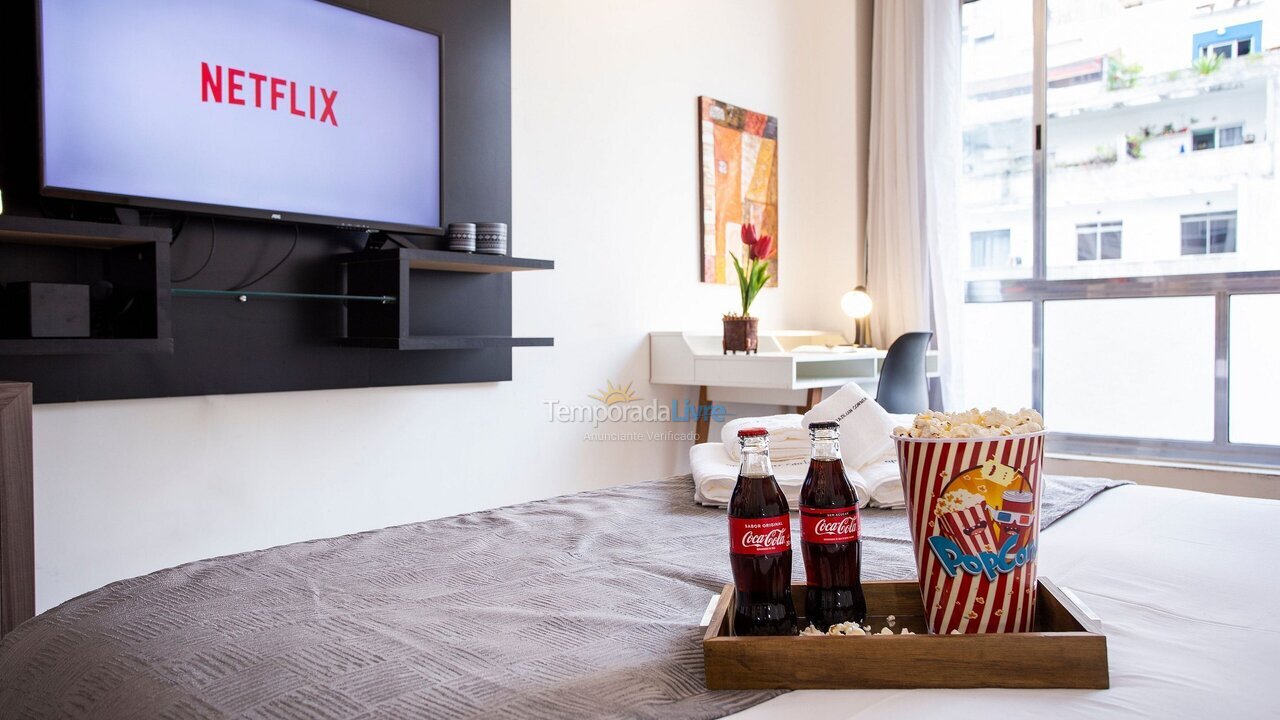 Apartamento para aluguel de temporada em São Paulo (Vila Buarque)