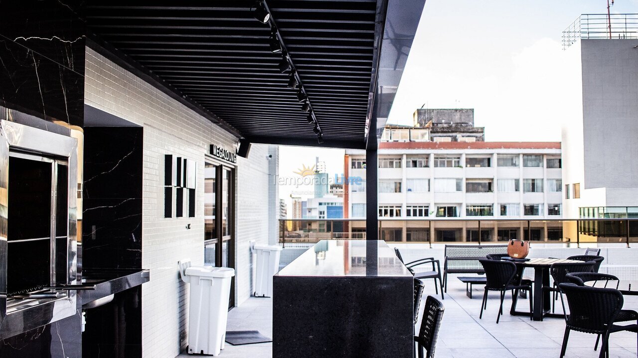 Apartamento para aluguel de temporada em João Pessoa (Pb Praia de Cabo Branco)