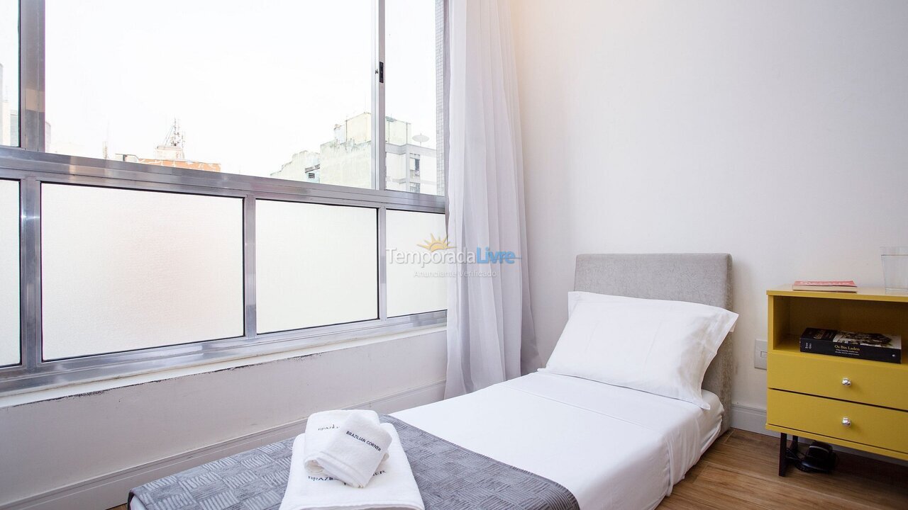 Apartamento para aluguel de temporada em São Paulo (Vila Buarque)