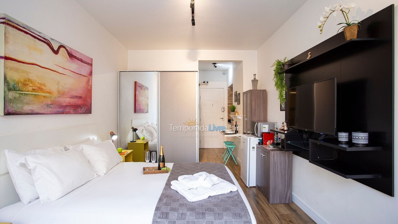 Apartamento para aluguel de temporada em São Paulo (Vila Buarque)