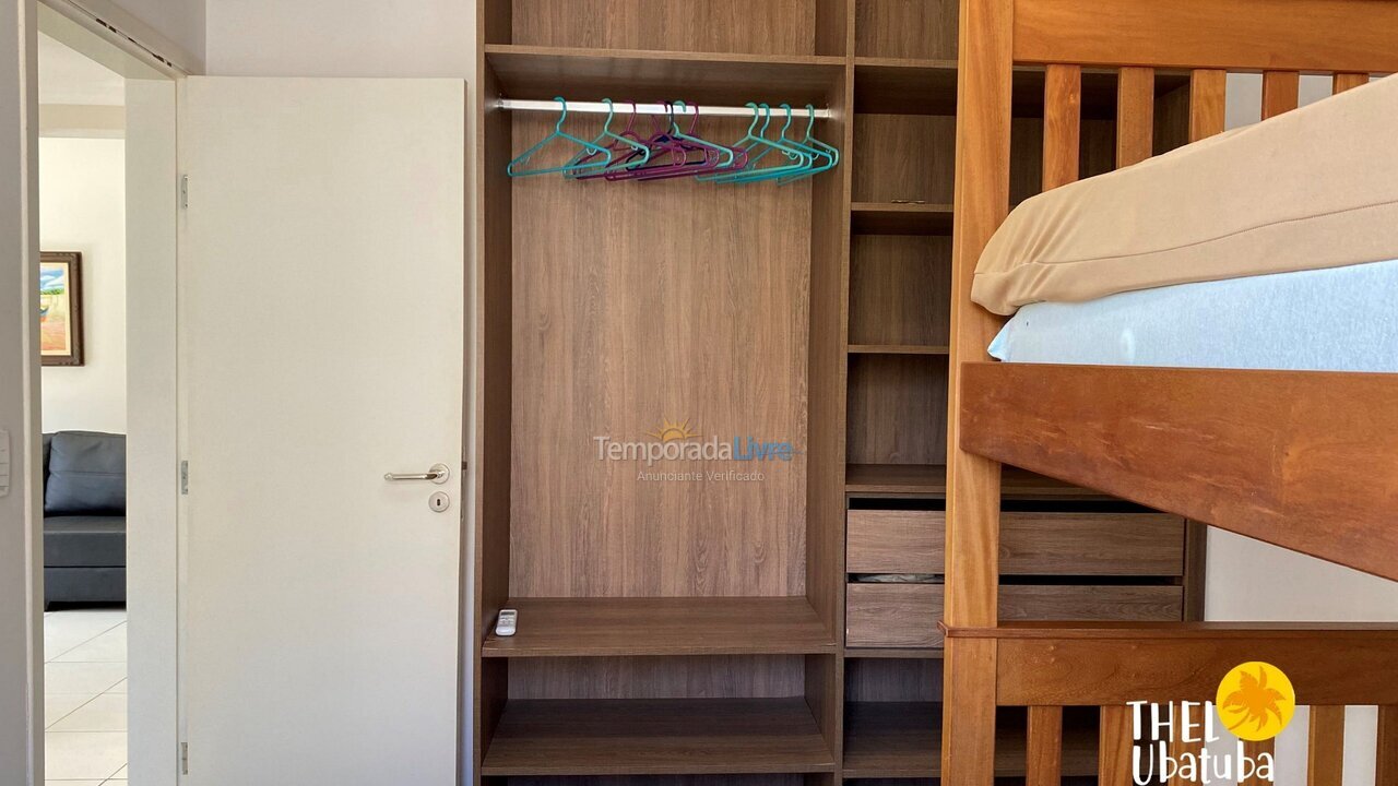 Apartamento para alquiler de vacaciones em Ubatuba (Praia Grande)