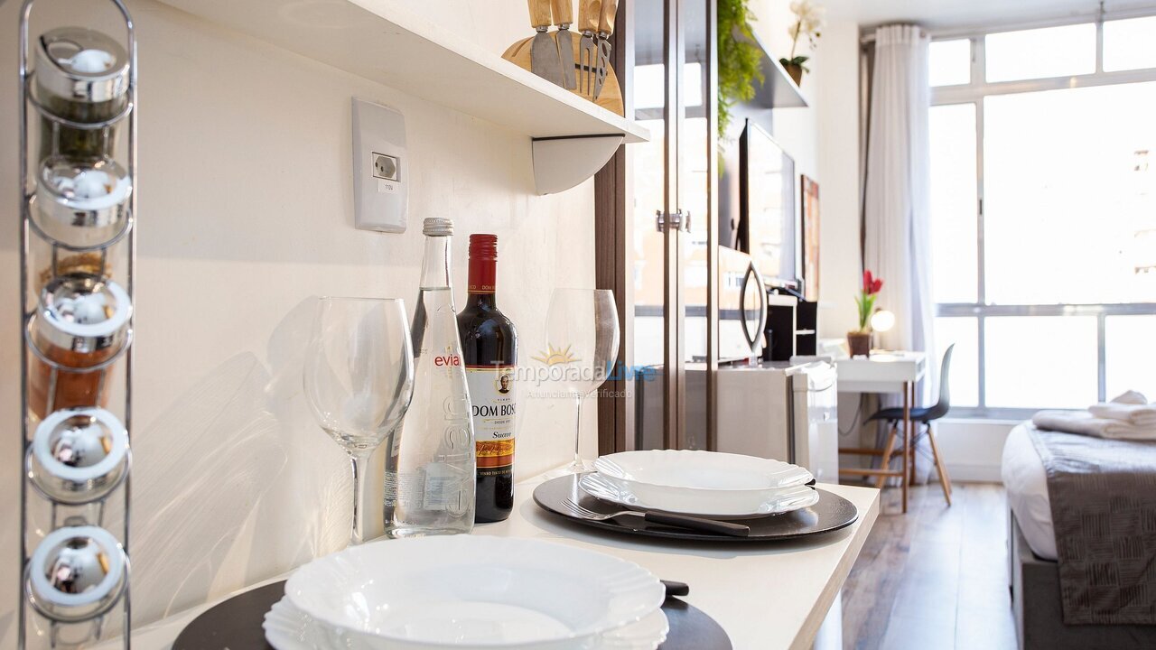 Apartamento para aluguel de temporada em São Paulo (Vila Buarque)