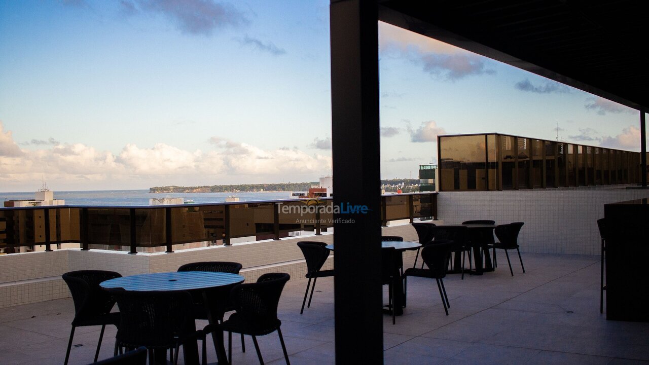 Apartamento para aluguel de temporada em João Pessoa (Pb Praia de Cabo Branco)