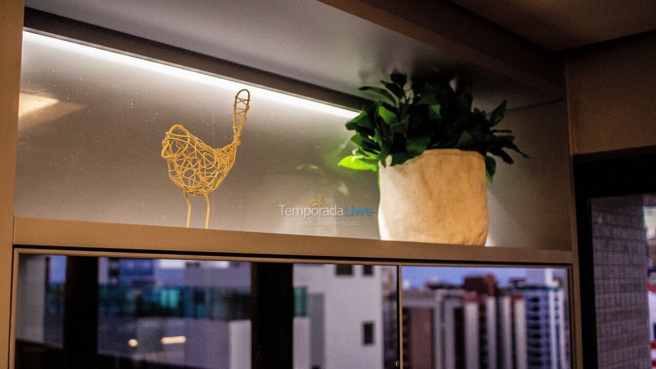 Apartamento para aluguel de temporada em João Pessoa (Pb Praia de Cabo Branco)