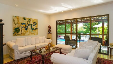 LB - RJ706 Casa Itanhangá 04 Suítes Aluguel de Temporada