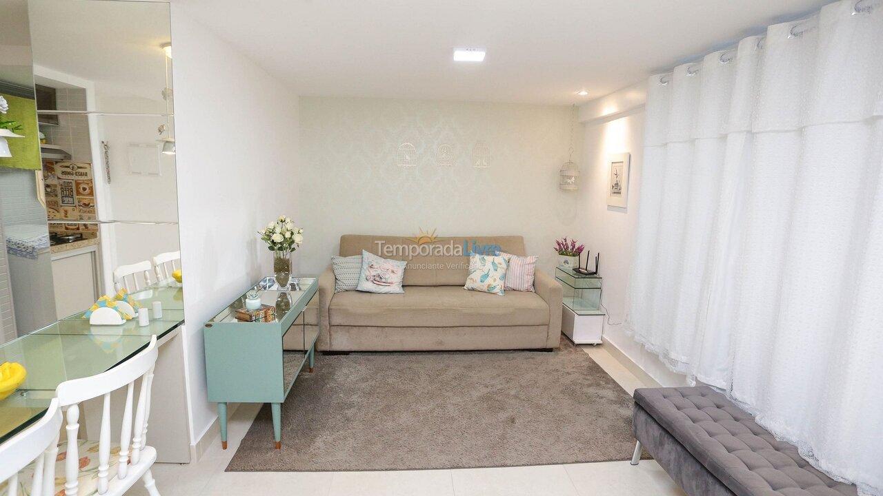 Apartamento para aluguel de temporada em João Pessoa (Pb Praia de Cabo Branco)