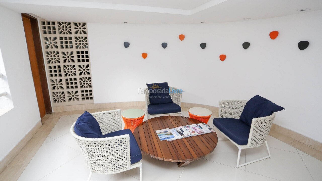 Apartamento para aluguel de temporada em João Pessoa (Pb Praia de Cabo Branco)