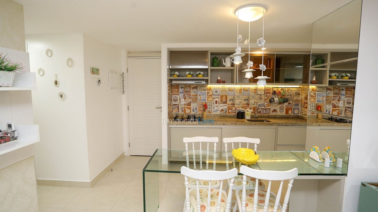 Apartamento para aluguel de temporada em João Pessoa (Pb Praia de Cabo Branco)