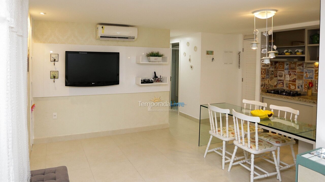 Apartamento para aluguel de temporada em João Pessoa (Pb Praia de Cabo Branco)