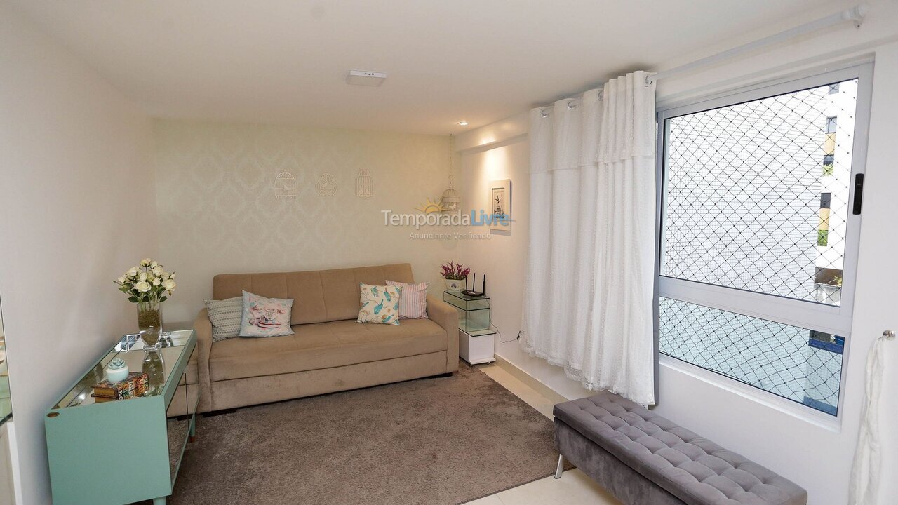 Apartamento para aluguel de temporada em João Pessoa (Pb Praia de Cabo Branco)