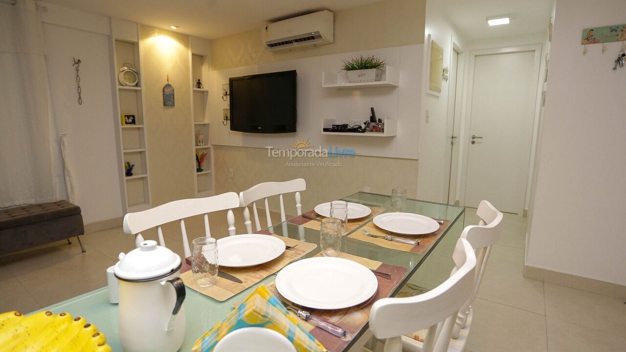 Apartamento para aluguel de temporada em João Pessoa (Pb Praia de Cabo Branco)